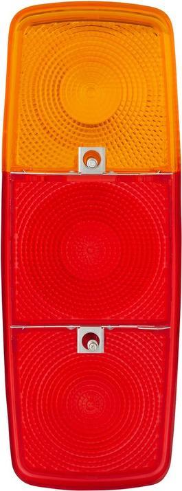 Actual product image Hella 2 light discs halogen for AGRIFAC MAN LIEBHERR RENAULT (P21V, R10W)