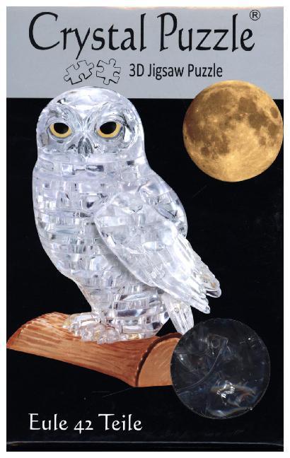 Actual product image HCM Kinzel Crystal Owl Transparent (42 pieces)