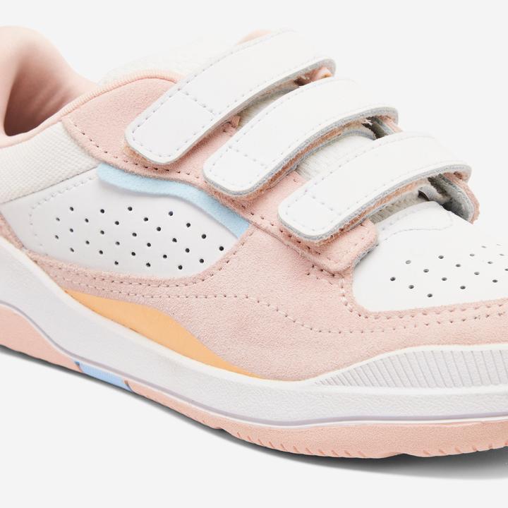 Immagine prodotto Decathlon Scarpe da ginnastica con velcro per bambini - Playventure City bianco/rosa (30)
