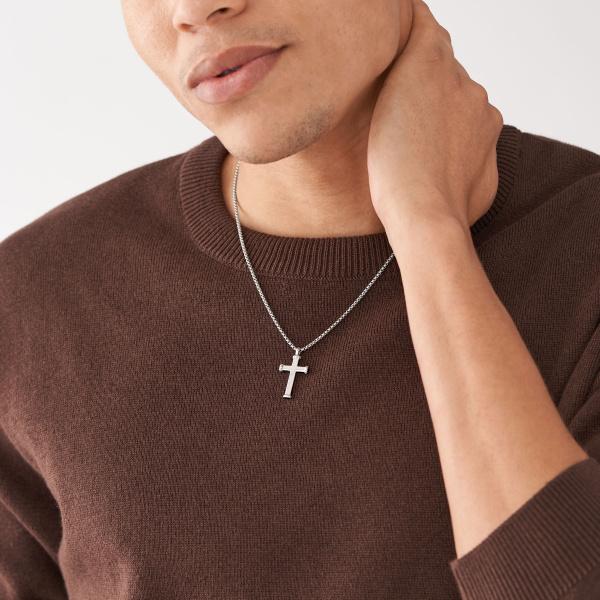 Actual product image Fossil Jewelry (Stainless steel, 51 cm)