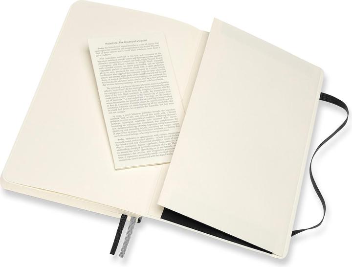 Image du produit Moleskine Carnet de notes classique (A5, Quadrillé, Couverture souple)