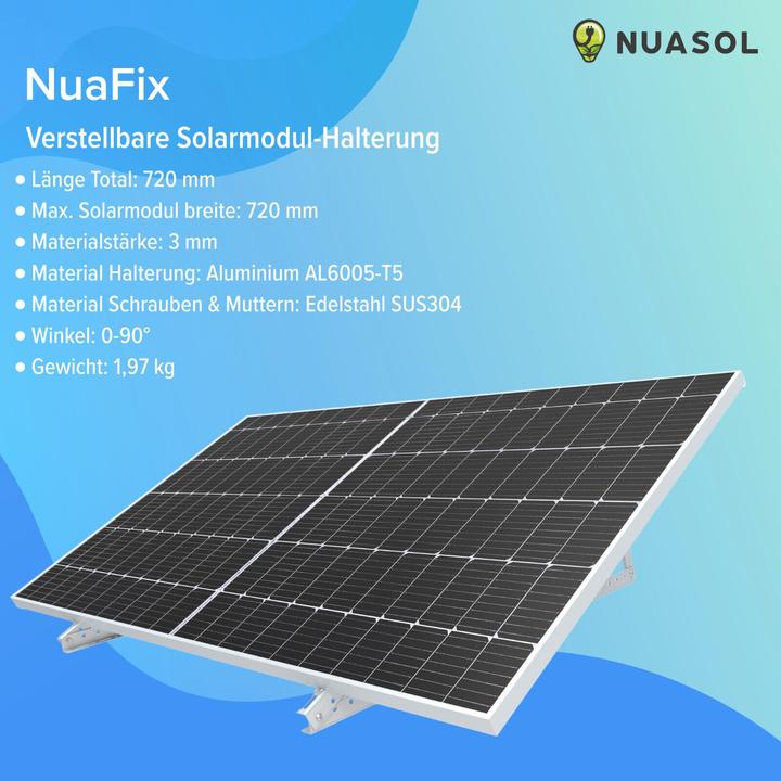 Image du produit Nuasol Support réglable (Matériel de montage du système solaire)