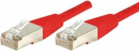 Produktbild Exertis Connect Dexlan Cat5E RJ45 FTP 10 m 9.99744m Cat5e F/UTP (FTP) Rot Netzwerkkabel (F/UTP, CAT5e, 10.00 m)