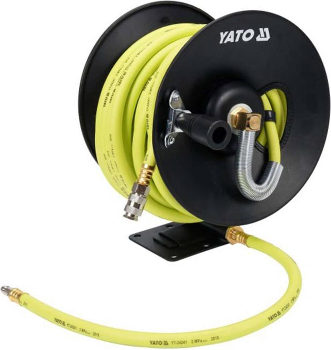 Produktbild Yato Profi Hybrid Druckluft-Schlauch | 15m lang | 9,5mm Innendurchmesser | abriebfest