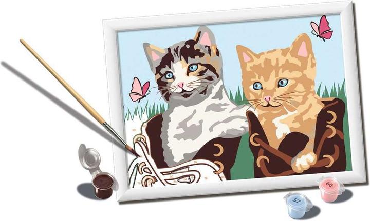 Actual product image Ravensburger CreArt - Painting by Numbers - Too Cute To Boot
