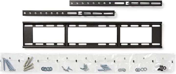 Image du produit Nedis Support TV mural fixe | 37-70 " | poids maximum de l'écran pris en charge : 35 kg | W minimum (Mur, 70", 35 kg)