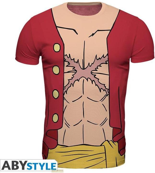 ABYstyle ONE PIECE - T-Shirt COSPLAY - Luffy New World (S) (S)