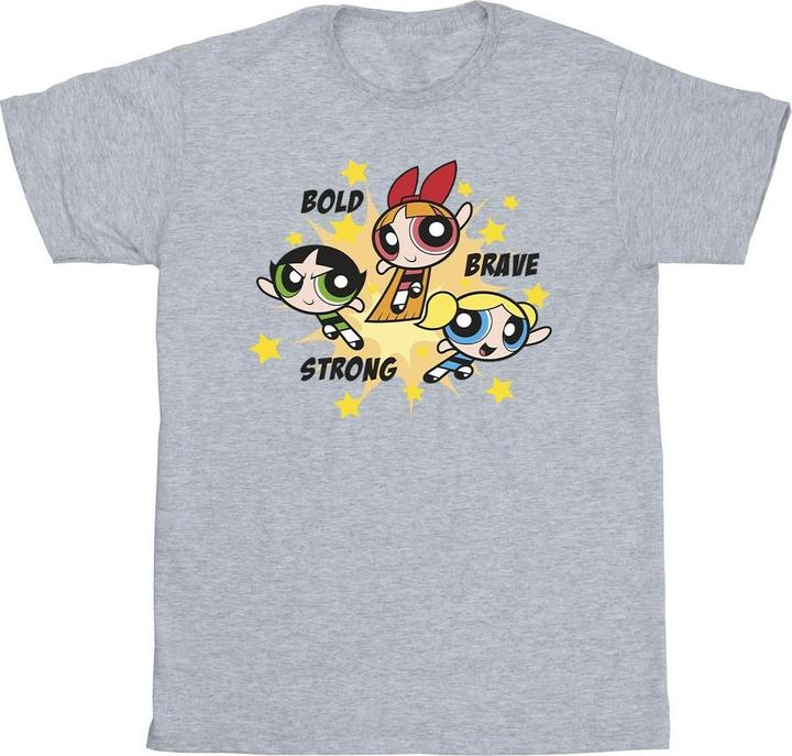 Produktbild The Powerpuff Girls Girls Bold Brave Strong TShirt Jungen (140, 146)