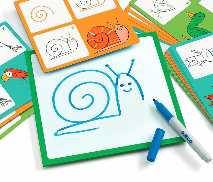 Produktbild Djeco Step by step Animals and Co (Deutsch, Französisch, Italienisch, Englisch)