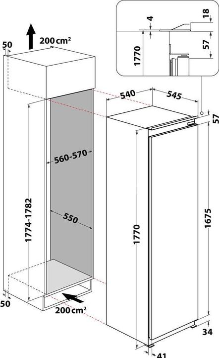 Image du produit Whirlpool ARG 18082 (314 l)