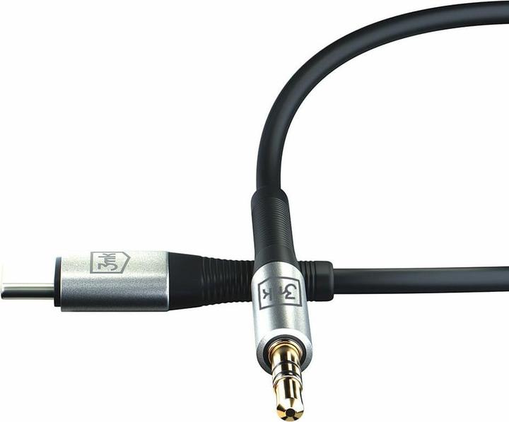 Actual product image 3MK USB C — 3.5mm Klinke (1 m, 3.5mm jack (AUX))