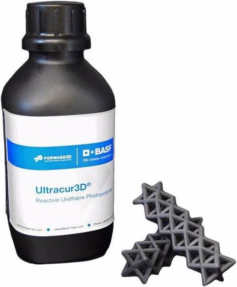 Basf Ultracur3D ST 45 Black 1.000 g (Black, 1000 g)