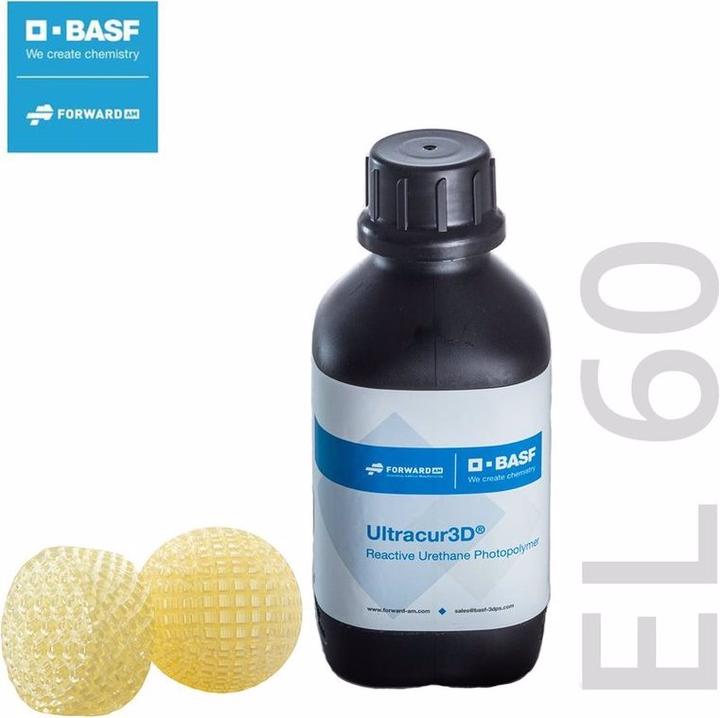Immagine prodotto Basf Ultracur3D EL 60 trasparente 1.000g (Trasparente)