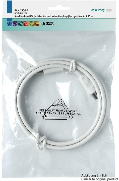 Produktbild Axing BAK 500-90 (85 dB, Antennenkabel)