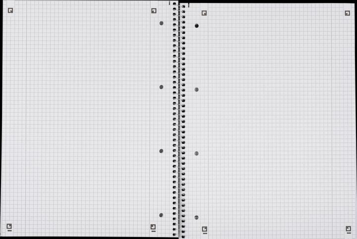 Actual product image Oxford College notebook (A4, Checked)