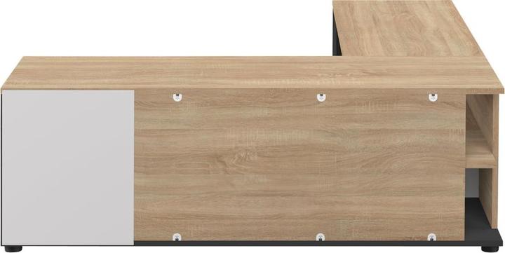 Produktbild Temahome Angle TV Stand black and oak (40 x 46 cm)