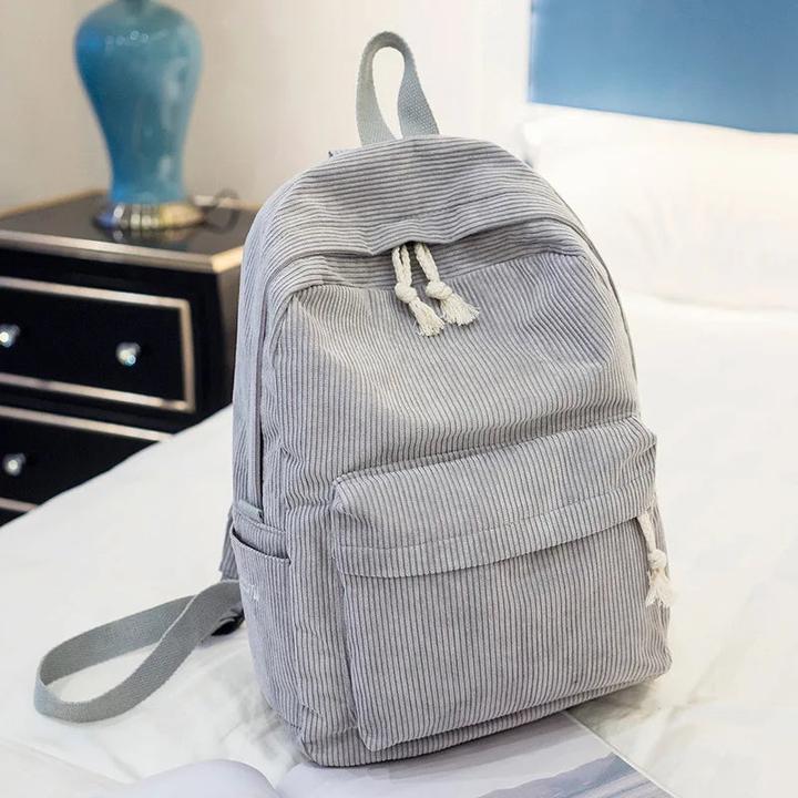 Produktbild Only-Bags.Store Personalisierte Cord Schulranzen Rucksack
