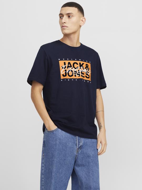 Immagine prodotto Jack & Jones Maglietta con logo a girocollo (L)