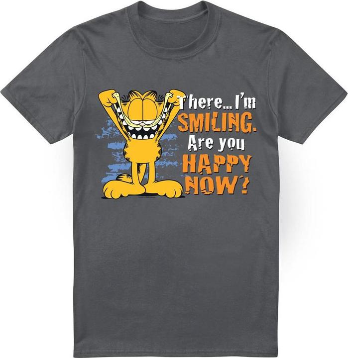 Actual product image Garfield Mens Smiling T-Shirt (3XL)