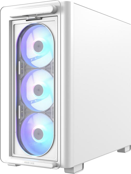 Actual product image ASUS Go A23 PLUS TG ARGB WHITE (Mini-ITX, mATX)