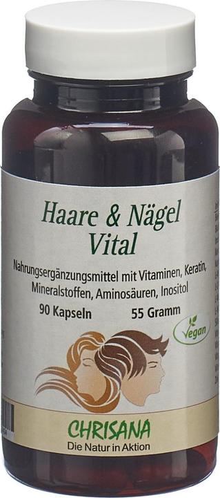 Produktbild Chrisana Haare & Nägel Vital Kaps (90 Stück, Kapseln, 79 g)
