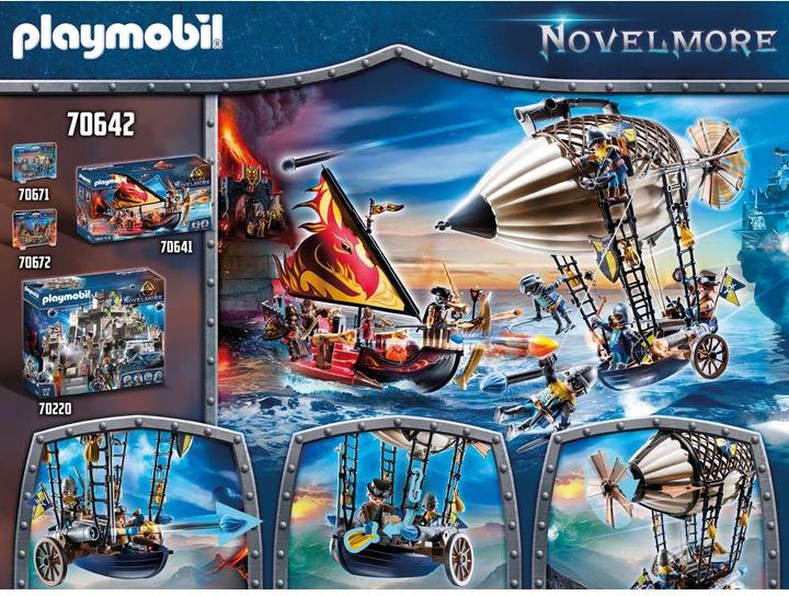 Image du produit Playmobil Novelmore Darios Zeppelin (70642, Playmobil Novelmore)