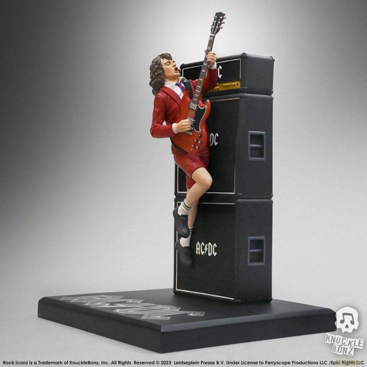 Image du produit Knucklebonz AC/DC statuette Rock Iconz Angus Young III 25 cm