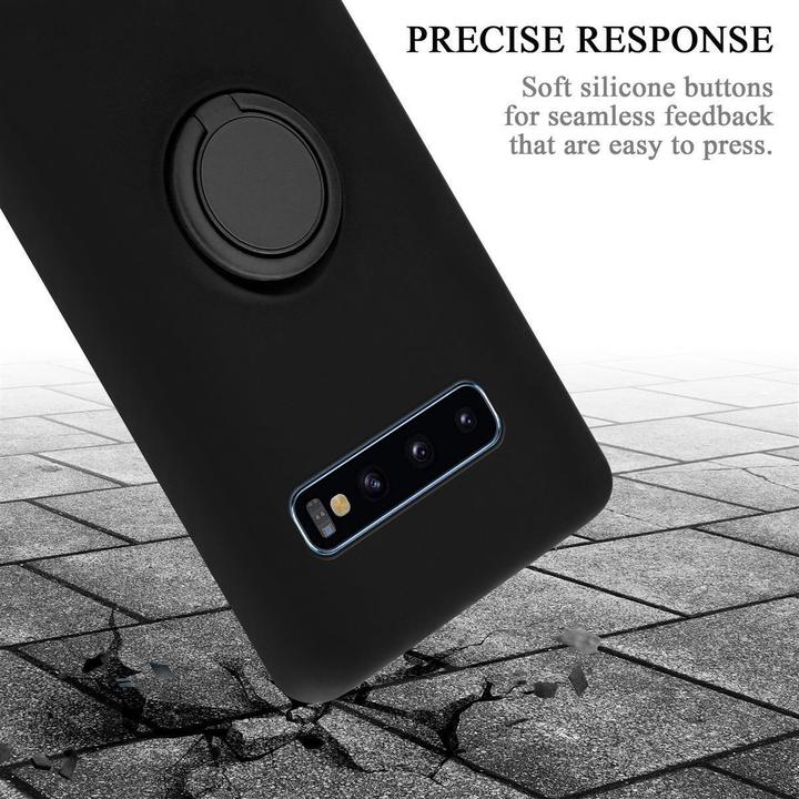 Actual product image Cadorabo TPU Liquid Ring Silicone Case Cover (Samsung Galaxy S10+)