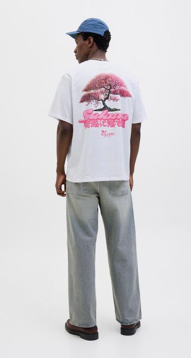 Produktbild Jack & Jones Jorbotaniq Tee Ss Crew Neck Tg Ln (M)