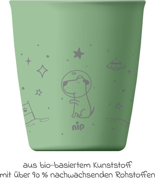 Actual product image NIP Kindertassen & Kinderbecher Trinkbecher 2er Pack eat green - Blau