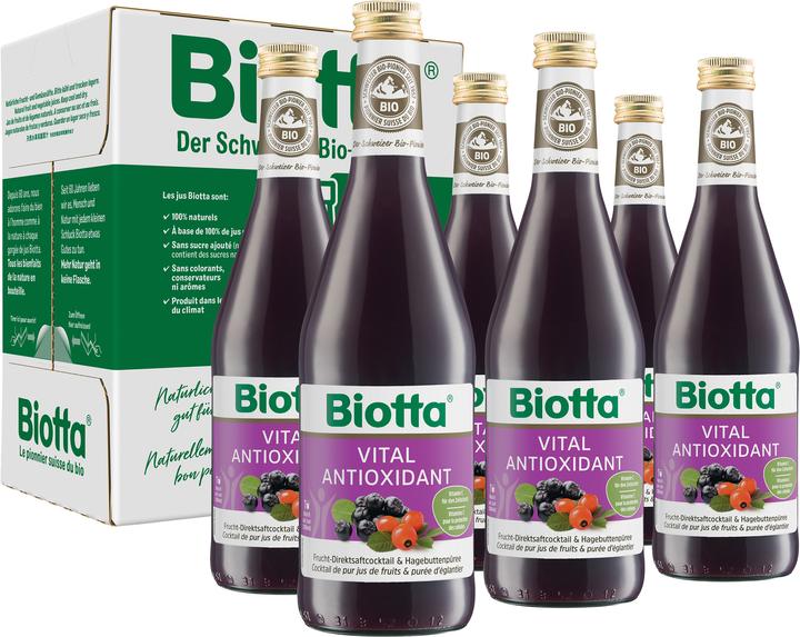 Image du produit Biotta Antioxydant vital (6 x 50 cl)