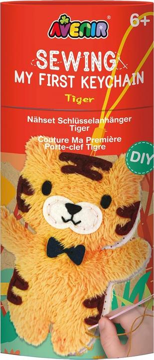 Produktbild Avenir Nähset Schlüsselanhänger Tiger