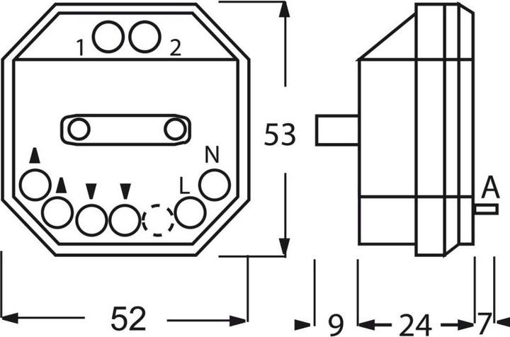 Produktbild Busch-Jaeger Trennrelais 2-f. 6415 6415 (6415)