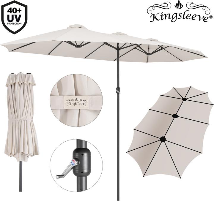 Immagine prodotto Kingsleeve Sonnenschirm XXL (2.70 m)