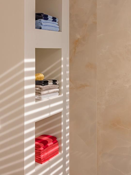 Immagine prodotto Möve Strisce a blocchi Superwuschel (80 x 150 cm)