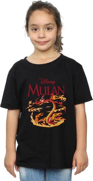 Produktbild Disney Mulan Mushu Dragon Fire TShirt Mädchen (140, 146)