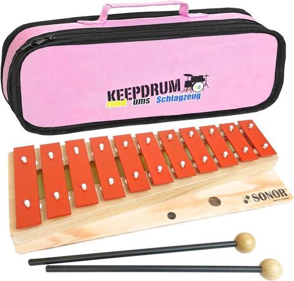 Produktbild Sonor G10 Glockenspiel mit Tasche Pink