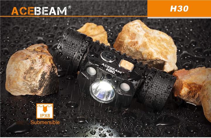 Image du produit AceBeam Lampe frontale H30 avec 4000 Lumen (4000 lm)