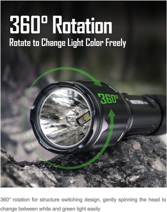 Produktbild Nextorch T5G Jagdset LED Taschenlampe (170 lm)