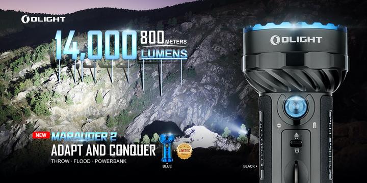 Actual product image Olight Marauder 2 (14 cm, 14 lm)