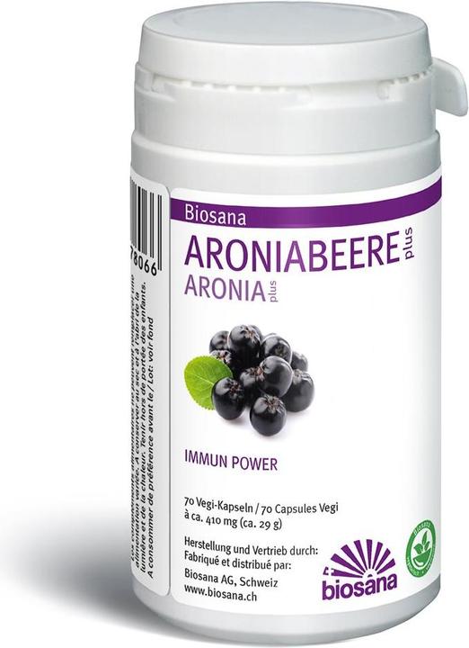 Biosana Aroniabeere Plus (70 Stück, Kapseln, 28 g)