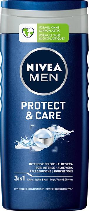 Actual product image NIVEA Protect & Care shower gel (250 ml)