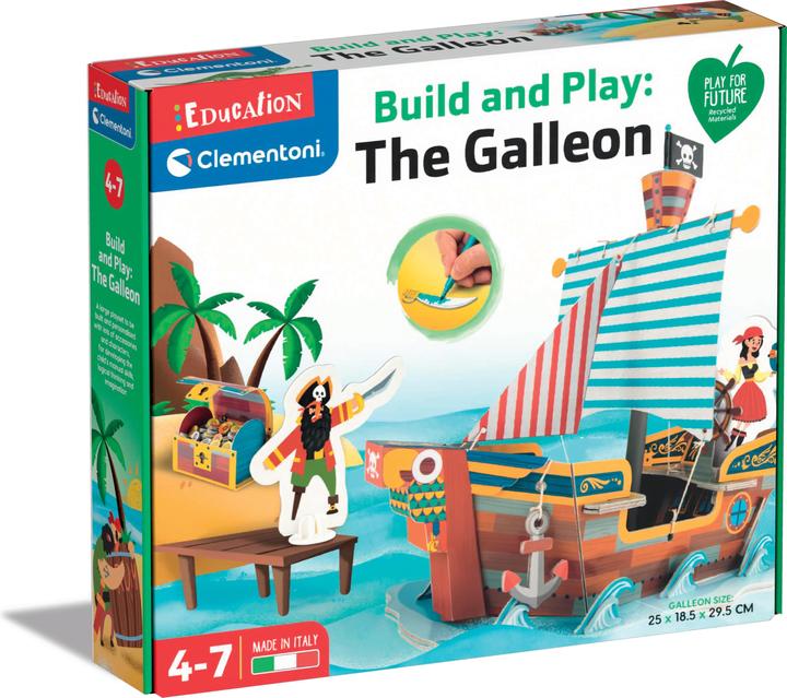 Produktbild Clementoni Education - Piratenboot bauen und spielen