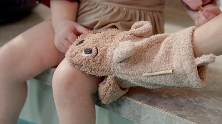 Produktbild Filibabba Waschhandschuh Baby - Bär