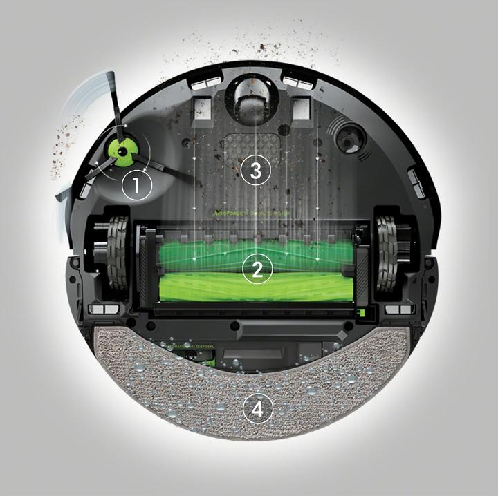 Actual product image iRobot Roomba Combo 10 Max (Vacuum mopping robot)
