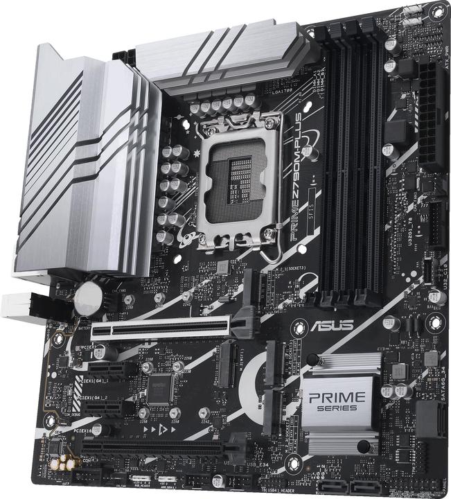 ASUS MB PRIME Z790M-PLUS (Intel,1700,DDR5,mATX) (LGA 1700, Intel Z790, mATX)