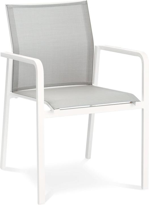 Best Stacking Chair Rhodos white/grey