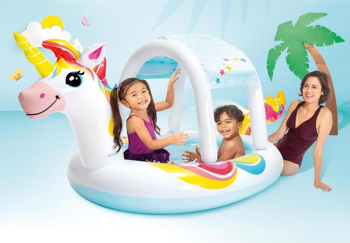 Immagine prodotto Intex Piscina a getto d'acqua Unicorn