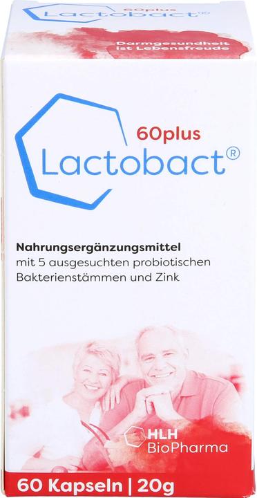 Immagine prodotto Lactobact Capsula 60plus (60 Pezzo/i, Pillole, 21 g)
