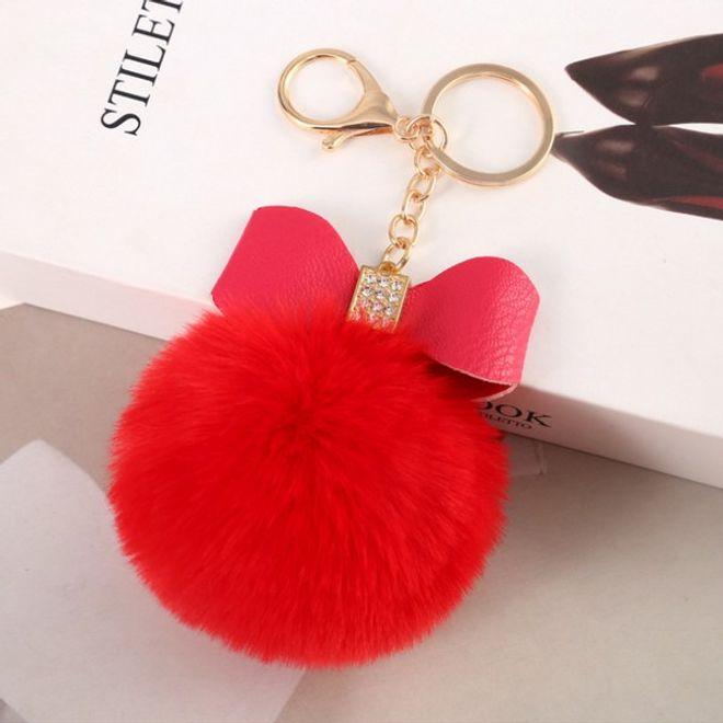 Immagine prodotto MU Style Portachiavi Pompom con fiocco